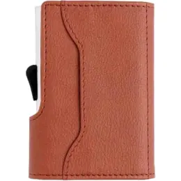Vitl Santhome PU Cardholder Wallet Brown Back